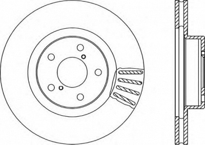 OPEN PARTS bdr149320 -  Тормозной диск